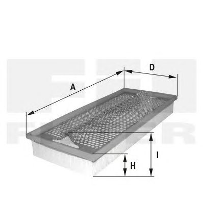 FIL FILTER hp2080 -  Воздушный фильтр